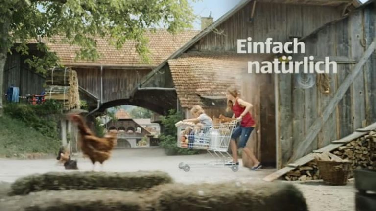 Aldi - Einkaufswagen (Eier)