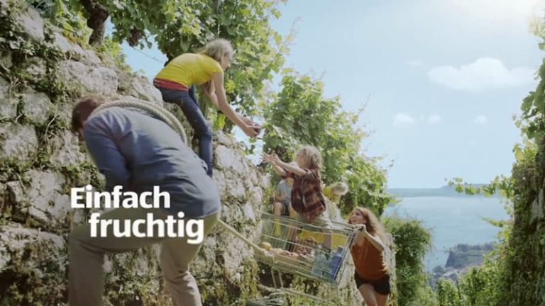 Aldi - Einkaufswagen (Wein)